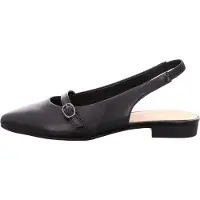 Gabor 1.530.27_6, Peeptoes & Slingpumps in Schwarz für Damen, Größe 36
