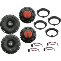 DSX JBL für Mercedes ML Klasse W166 Bj 11-15 Lautsprecher Tür vorne + hinten