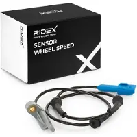 RIDEX ABS Sensor Raddrehzahl Hinten Beidseitig passend für PEUGEOT 206 Schrägheck (2A/C) 412W0069