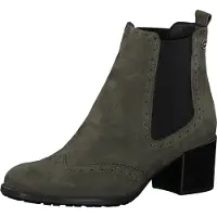 Tamaris Damen Elegante Stiefelette 1-25005-25 Grün