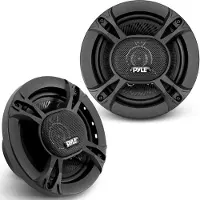Pyle PL613BK Universal-Lautsprecher, 300 W, 16,5 cm (6,5 Zoll), Triaxial-Lautsprecher, universeller OEM-Schnellersatz-Komponenten-Lautsprecher, Fahrze