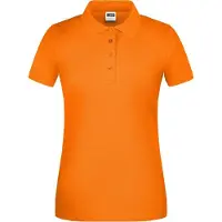 James & nicholson Pflegeleichtes und strapazierfähiges Polo orange, Gr. M