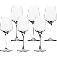 Stölzle 6x Lausitz Experience Weißweinkelch / Weißweinglas 350 ml