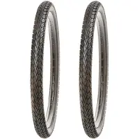 Kujo 2x Fahrradreifen 14 Zoll Reifen 14x1.75 ETRTO 47-254 22 TPI