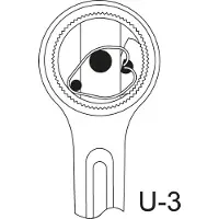 Gedore 2193 U-3 Umschaltknarre 1" 720 mm, 6180630