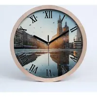 Tulup Holzuhr 20fi cm wanduhr - schwarze Spitzen - Krakau, Polen