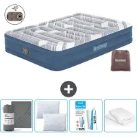 Bestway Luftmatratze - 2-Personen - 152 x 203 x 36 cm - Blau - Inklusive Zubehör