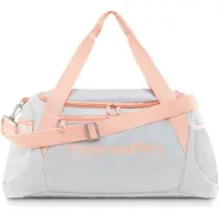 Zagatto ZG820 grau mit lachsfarbenen Taschen Reisetaschen Sporttraining Tasche Umhängetaschen Sporttasche Wochenendtasche 27x45x16 cm 20L