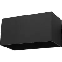 Sollux Wandleuchte QUAD MAXI schwarz 2xG9 8W Aluminium 10x12x20cm