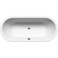 Kaldewei Badewanne CLASSIC DUO OVAL alpinweiß matt