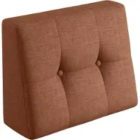 Sunnypillow Palettenkissen Verona Seitenkissen 60x40x20/10cm Orange