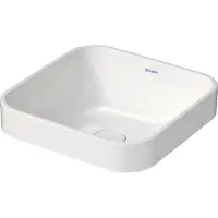 Duravit Aufsatzwaschbecken 40 x 40 cm Happy D.2 Plus weiß 2359400000
