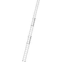 Proregal Sprossen-Schiebeleiter 3-teilig ohne Traverse 3x12 Sprossen
