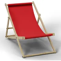 HAGO Liegestuhl Rot Liege Stuhl Strand Strandliege Sonnenliege Gartenliege Klappstuhl Lounge Chill 2 Stück