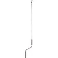 Mendler Handkurbel für Markisen, Markisenkurbel Kurbel, 150cm grau