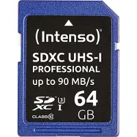 Intenso 64 GB SDHC Karte UHS-I Professional