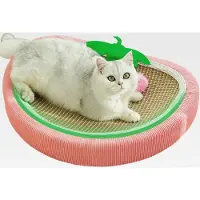 Markenlos Kratzbrett für Katzen, Kratzbrett, runder Korb für Katzen | Nickerchenmatte und Möbelschutz für Haus, Innenbereich, Wohnung, Sofa, Teppich