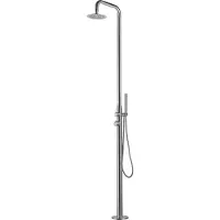 Eichenwald Ideal Außendusche Juist Wandmontage Gartendusche Edelstahl 706892