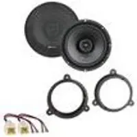MB Quart QX165 2-Wege Lautsprecher Einbauset für Renault Captur vorne hinten