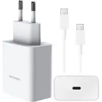 TELEFONMAX 15W USB Typ C Ladegerät für Samsung Galaxy Tab A9 A9+ A56 A55 A53 A36 A35 A34 A33 A25 2M USB C Ladekabel Netzteil Schnellladeadapter