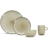 Salt & pepper Servies Meridian Ivory (16er Set)
