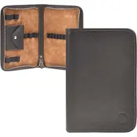 Sonnenleder Stiftetui Leder Schlamper Stifteetui Etui Tasche Nowak mocca 801-409-77