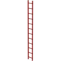 MUNK Günzburger Steigtechnik MUNK Schachtleiter aus GFK 300mm breit 12 Sprossen 3,36m lang