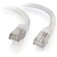 C2G Cat6a SSTP 2m, 2 m, Cat6a, S/FTP (S-STP), RJ-45, RJ-45, Weiß