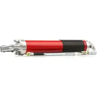 YATO YT-07042, Fett-Einspritzpistole, Rot, Schwarz, Silber, Aluminium, 600 ml, 27 bar, 41 bar