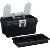 Toolstation Werkzeugkoffer McPlus Promo S 16 schwarz PP 12 l