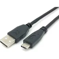 Equip USB 2.0 Typ C auf Typ A Kabel, M/M, 2.0 m, 2 m, USB A, USB C, USB 2.0, 0,48 Gbit/s, Schwarz