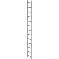 MUNK Günzburger Steigtechnik MUNK Schachtleiter Stahl verzinkt 300mm breit 13 Sprossen 3,64m lang