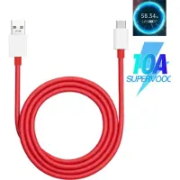 OnePlus Original SuperVOOC Schnellladekabel 10A USB-C/USB-A zu USB-C 1m
