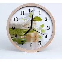 Tulup Holzuhr 20fi cm wanduhr - Soap Spa