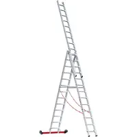 Euroline Premium 30778 Mehrzweckleiter 3-teilig 3x13 Sprossen