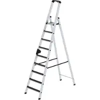 Proregal Stufen-Stehleiter einseitig begehbar mit clip-step R13 9 Stufen