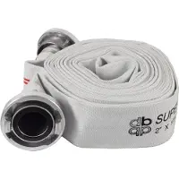 Bradas Agora-Tec Bauschlauch / Feuerwehrschlauch / Industrieschlauch C-Schlauch (52mm) 10 Meter 10 bar SUPERLINE