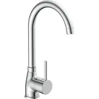 Schutte Spültischarmatur "Manetti" 360 schwenkbarer Wasserhahn, Mischbatterie, Spültischarmatur in Chrom