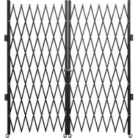 Vevor Doppeltes Sicherheitsfalttor Einziehbar Scherentor 15,24-365,76 cm