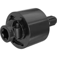 Wiltec Zapfwellen Freilaufkupplung 220mm, 1 3/8" AG u. IG PTO-Shaft Vielkeilwelle mit 6 Zähnen, max. 3500Nm
