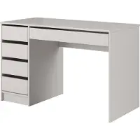 Masseno Schreibtisch ESTE 120x55x75 cm Bürotisch Computertisch, Kaschmir