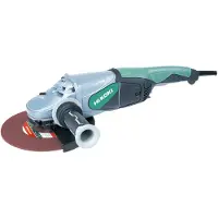 HiKOKI Winkelschleifer 2500 W, Ø 230 mm, Trigger-Schalter, Aluminiumgehäuse, incl. Zubehör, Karton