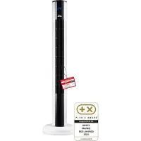 Solis Easy Breezy 757 Turmventilator - Ferngesteuerter Standventilator - Timerfunktion - 44,8 dB - 91 cm hoch - Weiß