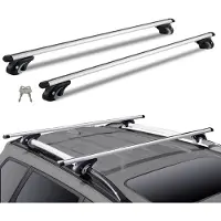 Vevor Dachträger Universal Dachgepäckträger Auto Alu Querträger 90 kg Tragkraft