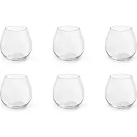 Royal Leerdam Ronda Weinglas, 72 cl, ohne Fuß, transparent, 6er‑Set