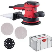 Mafell Exzenterschl. EVA150E/3 + Schleifgitter D150 Abranet P80 + P120 im T-MAX