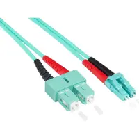 GOOD CONNECTIONS Patchkabel LWL Duplex OM3 (Multimode, 50/125) SC/LC, 5m,