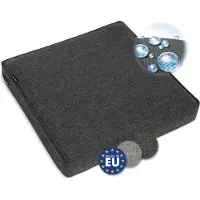 Bomoe Ilano Loungekissen Outdoor Sitz 50x50x8cm Graphitgrau