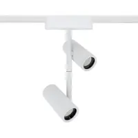 LEDKIA LED-Strahler Doppelt Madat für Magnetschiene 25mm SuperSlim 16W 48V Weiß 4000K tralweiß