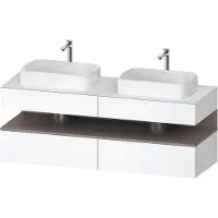 Duravit Waschtischunterschrank Qatego 160x55x60cm, ba m/we m, Pl, B bs, B